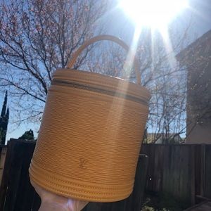 Louis Vuitton Epi Cannes yellow